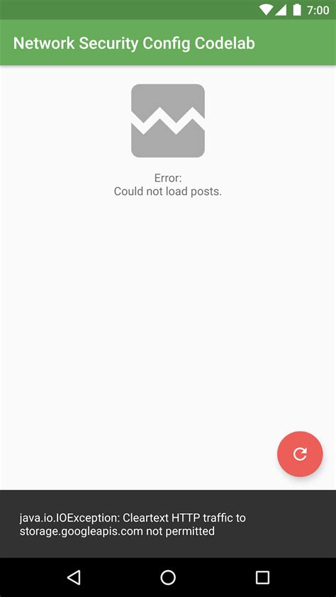 sensitive username android port|Network security configuration .